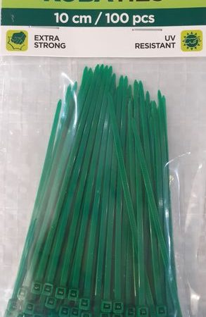 Zelené sťahovacie pásky